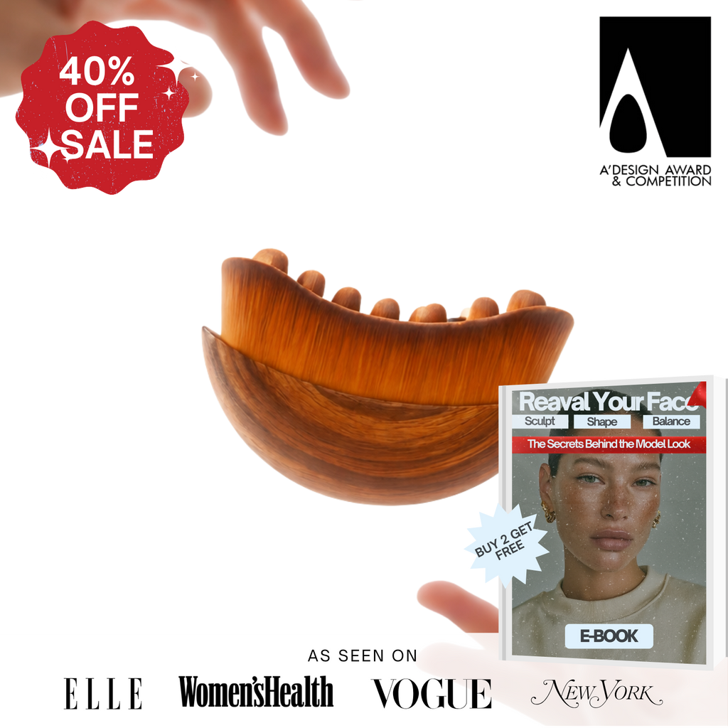 Lymfaattinen kasvojen muotoiluharja