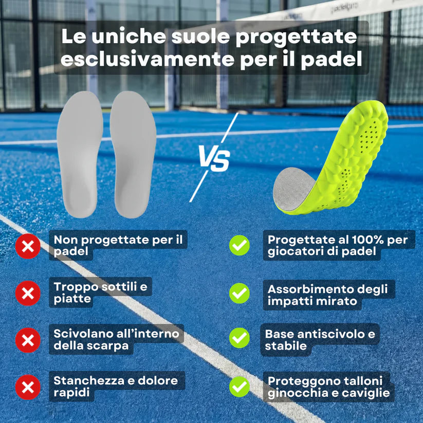Solette performance da padel