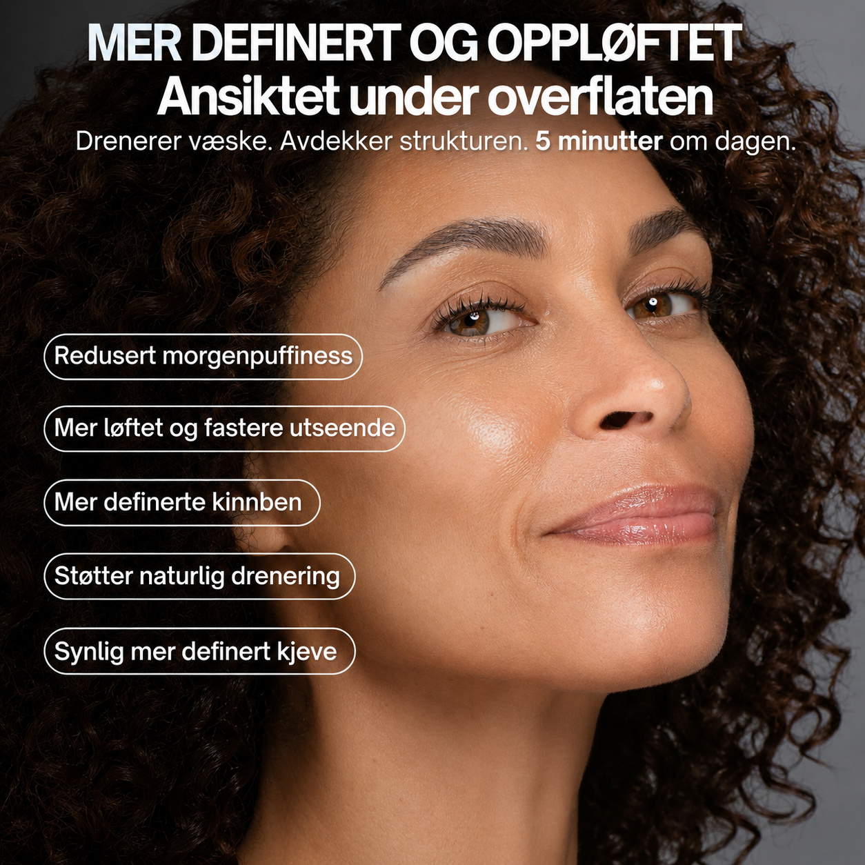 Lymfe Ansiktsskulpturingsbørste